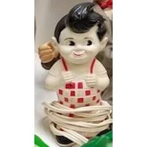 Vintage Doll Bob's Big Boy Night Light Character Lamp 1960's Advertising  Figure